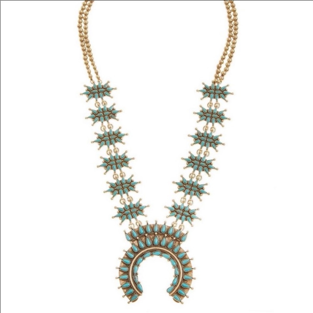 ISO: Lucky Brand Turquoise Squash Necklace